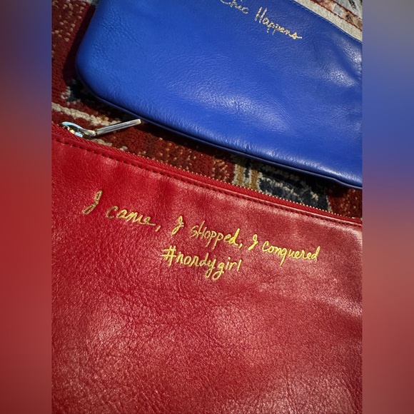 Rebecca Minkoff Jody Leather Pouch Lot Of 2 - Picture 4 of 8